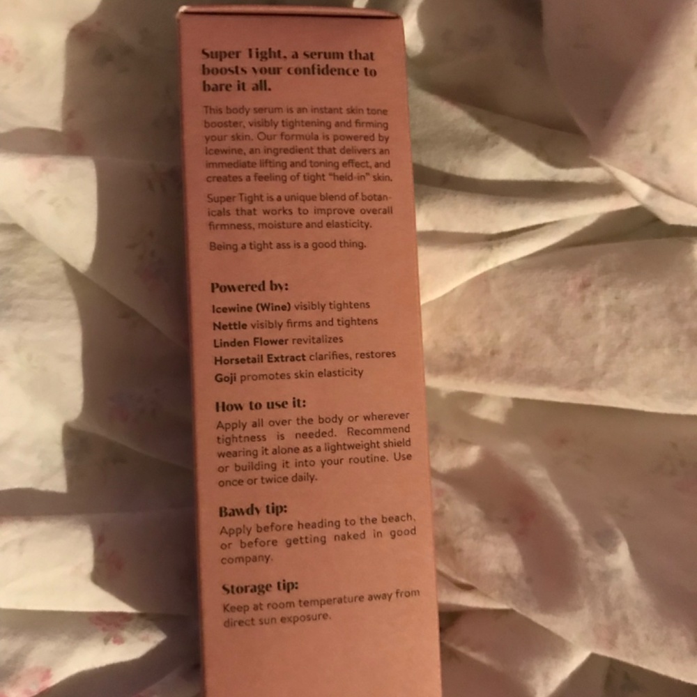 BAWDY Super Tight - Skin Boosting Body Serum New in Box - Picture 4 of 6